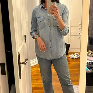 Club Monaco soft denim shirt